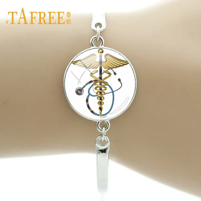 TAFREE Fashion Medical stethoscope Bracelet Snake shaped Snake shaped
