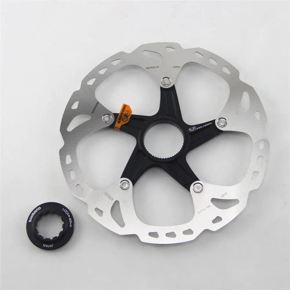 

Shimano Bicycle Deore XT SM-RT81 Centre Lock MTB Mountain Bike Disc Rotors