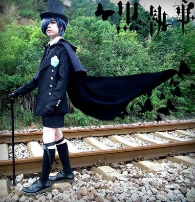 黒執事衣装黒執事コスプレ衣装黒魔術師衣装大人の男マジシャン衣装 Costume Braces Costume Jewelry For Childrencostume Swimsuit Aliexpress