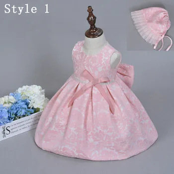 

2016 New Baby Girl Birthday Party Dresses Baptism Christening 1 years baby girls birthday dresses party girl costume