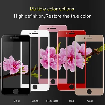 

Cold carving Fullscreen Glass For iPhone 7/iPhone 7 Plus 7Plus Iphone7 Imak 3D curved tempered glass Full Screen Protector film