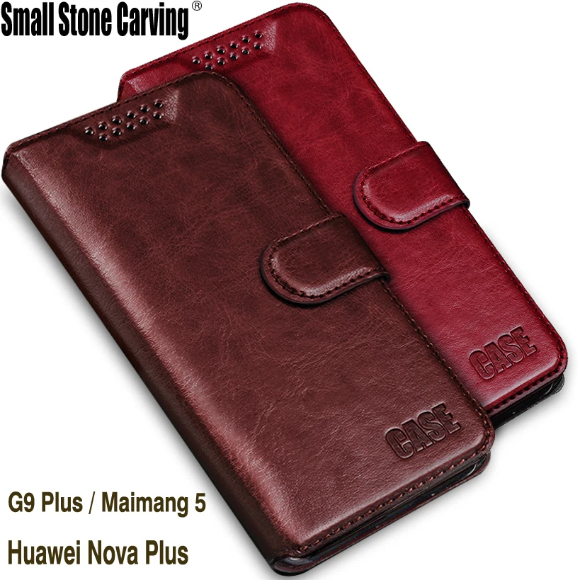 

Soft Silicone Wallet flip leather case for Huawei Nova Plus Case For Huawei Nova Plus Cover G9 Plus Maimang 5 phone bag Coque