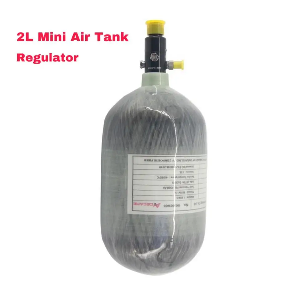 

AC52061 Pcp Regulator Airforce Paintball Tank Air Carbon Fiber Cylinder HP 4500PSI Paitnball Regulator Mini Scuba Tank Valve Pcp