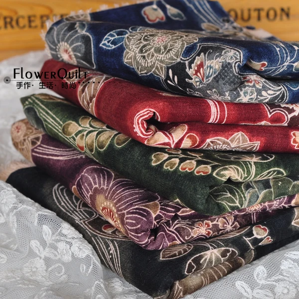 

2019 Top Fashion Limited Clothing/accessories Locked Embroidery Pastoral Japan Imported Bamboo - Mirror The Wind And Cloth