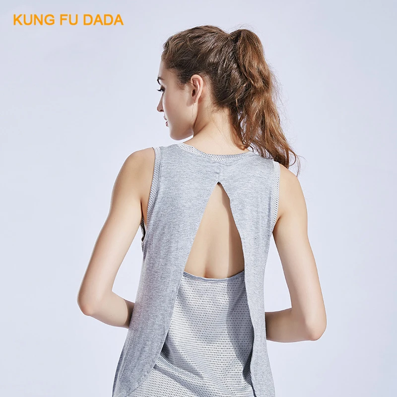 

KFDD Women Sexy Yoga T-Shirts Sports Solid Color Tops Gym Seamless Sport Breathable Exercise Running Clothes