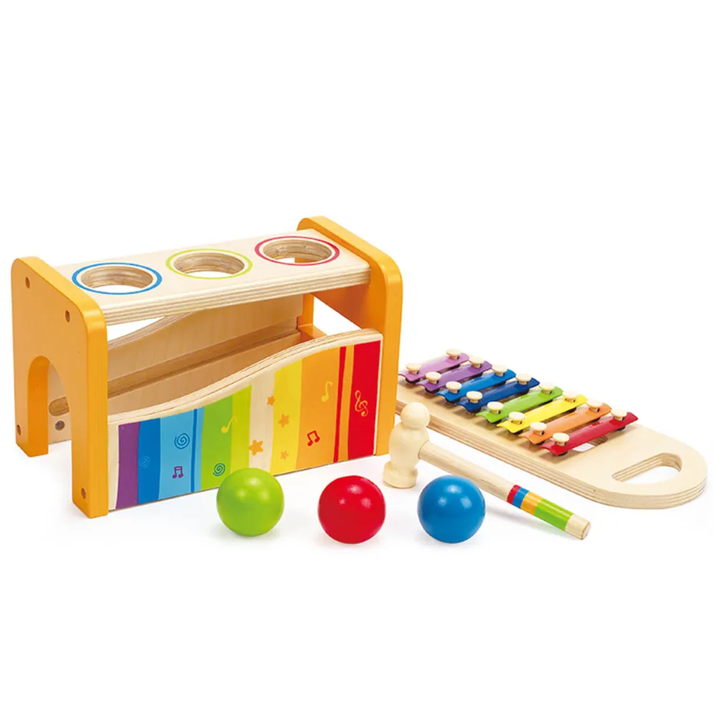 HAPE Wood/детский музыкальный инструмент для мальчиков и девочек Ранняя мелодия