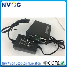 1000 м 1 RJ45+ 1 гигабитный SFP порт, Ethernet неуправляемый волоконно-оптический коммутатор, евро зарядка, внешний источник питания, SFP медиаконвертер
