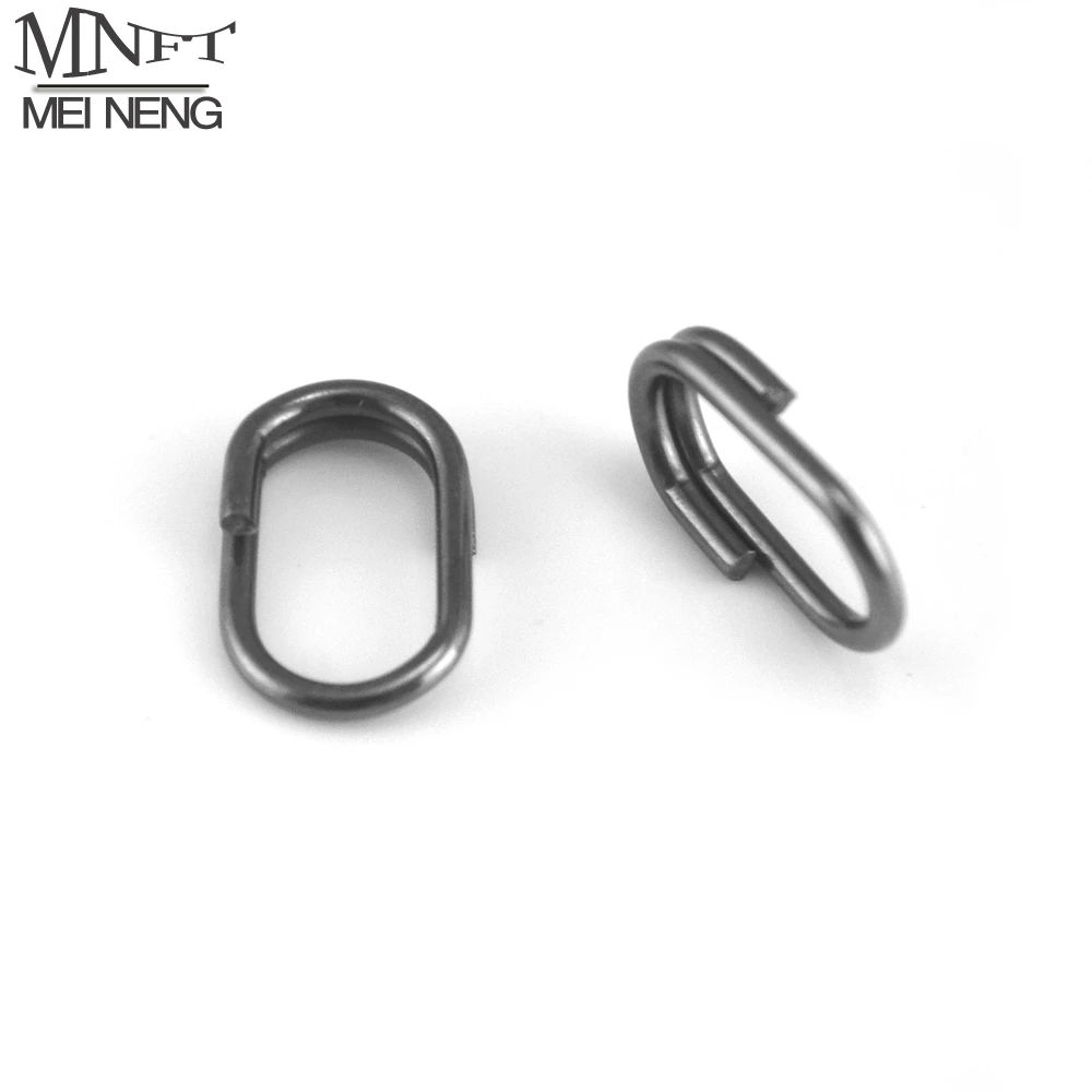 250Pcs Stainless Steel Fishing lures Split Rings For Fish Swivel Snap Connector 250Pcs Stainless Steel Fishing lures Split Rings For Fish Swivel Snap Connector