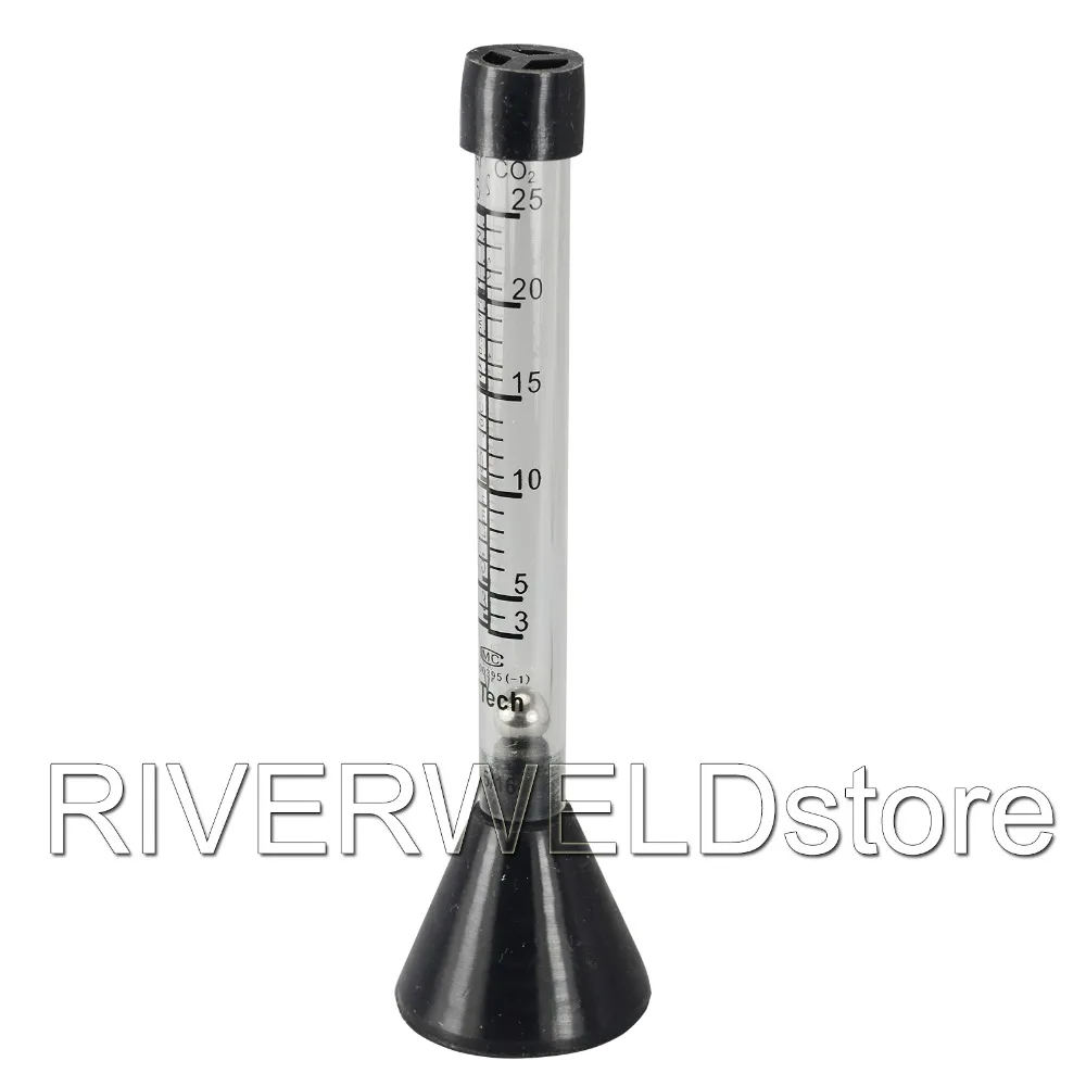 

Argon Co2 Gas Flow Meter Scale Tester Measure Flowmeter for Mig Tig Welder Welding,1PK
