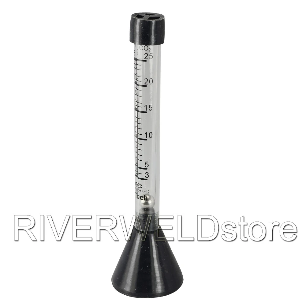 Argon Co2 Gas Flow Meter Scale Tester Measure Flowmeter For Mig Tig