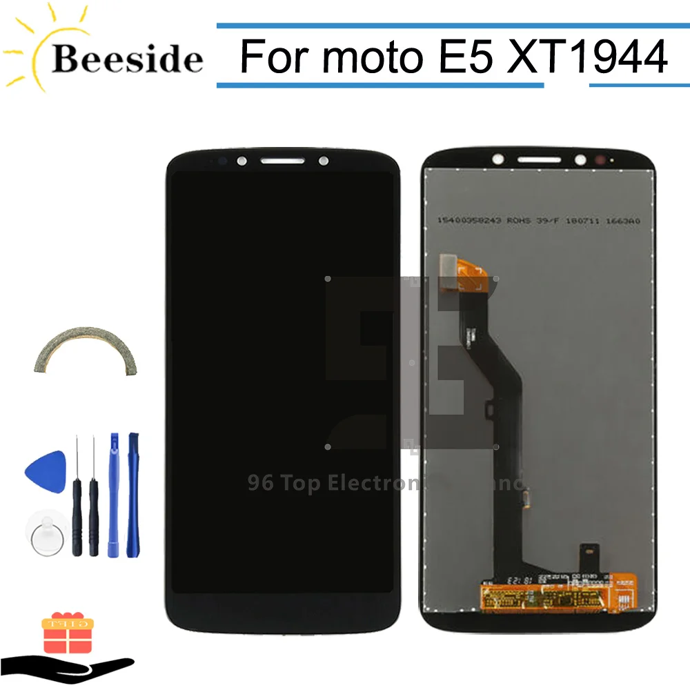 

AA+ Quality LCD 5.7'' For Motorola moto E5 XT1944 LCD Display Touch Screen Digitizer Assembly Replace With Tools