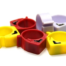 Большой Диаметр 25 мм N213 RFID pigeon кольца Водонепроницаемый Пассивный 125 кГц RFID кольца для птиц с 213 чип NFC для продажи