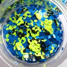 G446 многоцветный блеск для ногтей смешанные DIY украшения мини ромб тонкие блестки дизайн ногтей Блеск 30 грамм