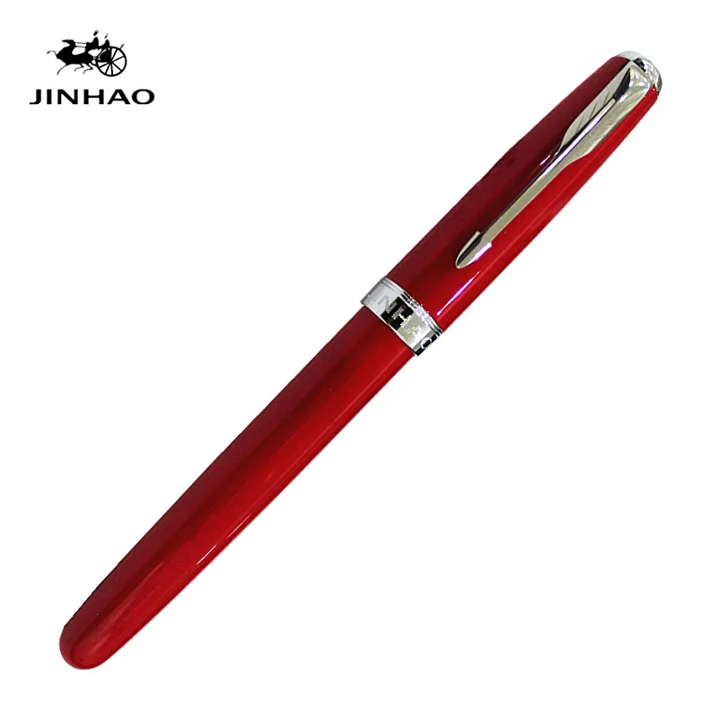 JINHAO 601 бизнес 6 цветов на выбор Средний Перьевая ручка иридиевая перьевая ручка канцелярские принадлежности для школы и офиса ручка для письма