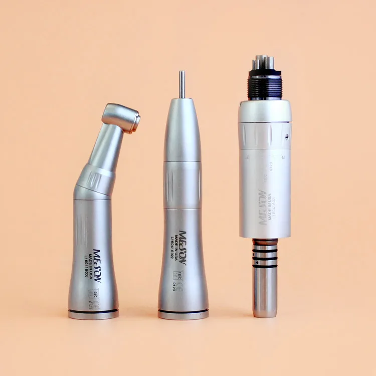 

3pcs/set Dental MicroMotor Inner waterway Slow Handpieces Straight E-Type Brush Motor dental Lab micromotor polish tool