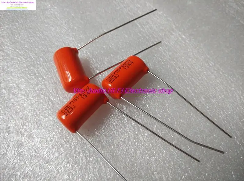 

2015 New Arrival Supercapacitor 10PCS The New Us Sprague Cde 715p 600v0.022uf/223j For Coupling Film Capacitors Free Shipping