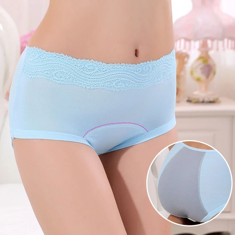 Buy Mid rise Wasit Female Underwear Menstrual Period