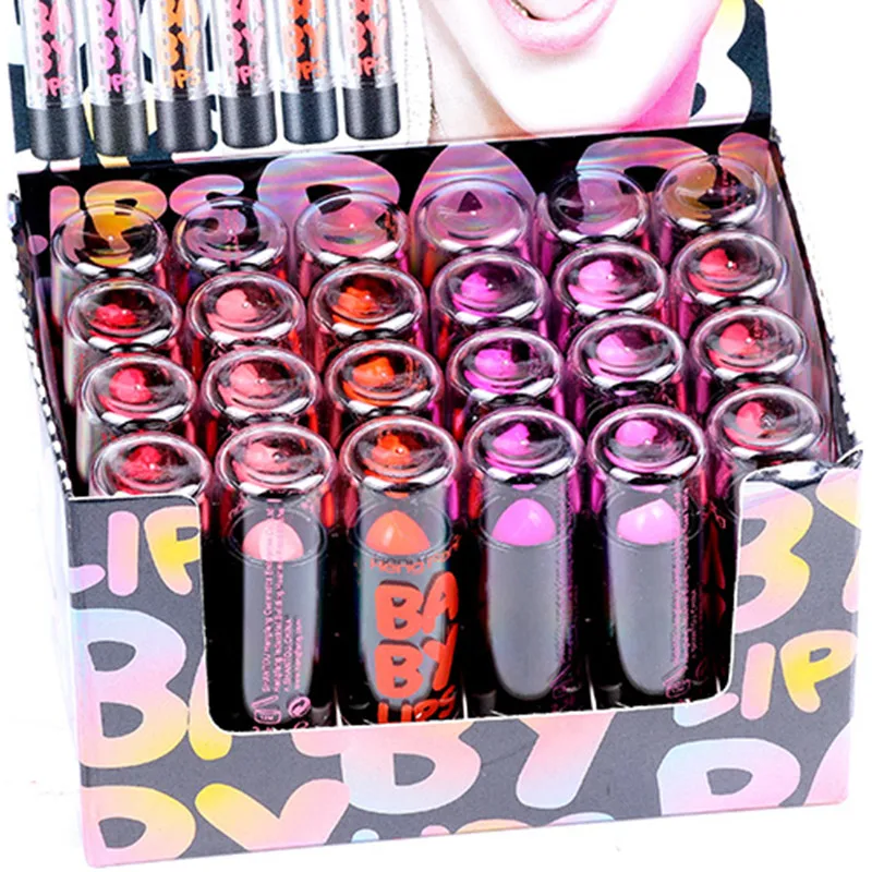 Lipsticks Makeup 24PCS 6 Color Red Pink Colored Lipstick Lip Stick Net 2.3g H119 Lipsticks Makeup 24PCS 6 Color Red Pink Colored Lipstick Lip Stick Net 2.3g H119