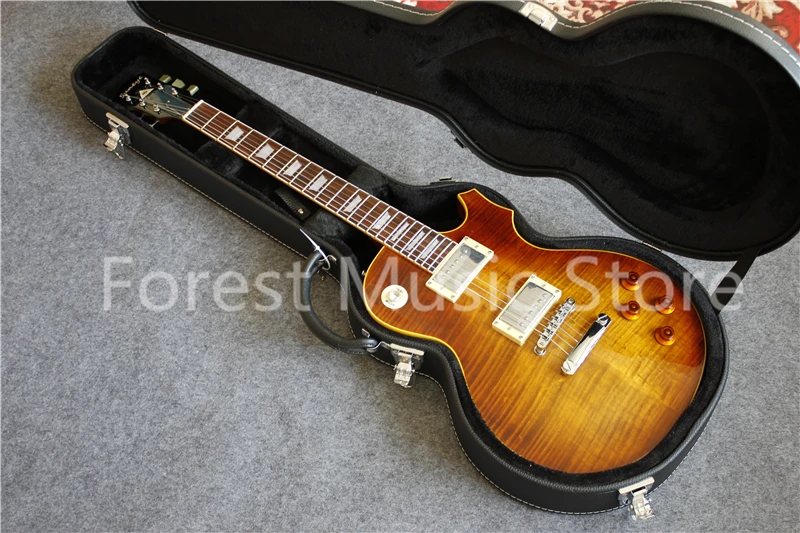 

New Arrival Suneye LP Standard Style Electric Guitars With Chrome Hardware In Guitar Case From China In Stock