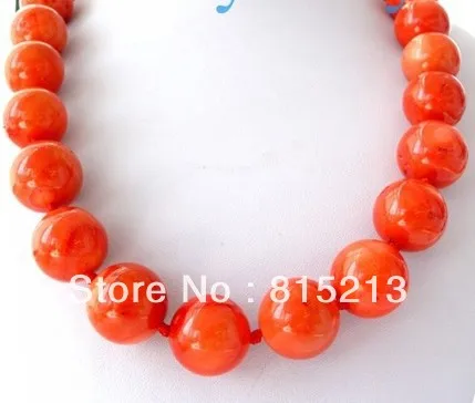 

ddh0020 19mm Genuine Round Red Coral Necklace Magnet 28% Discount