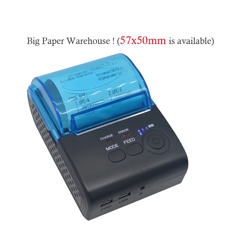 Mini portable pos thermal receipt printer 58mm android bluetooth direct thermal printing machine for mobile office HS-590A Mini portable pos thermal receipt printer 58mm android bluetooth direct thermal printing machine for mobile office HS-590A