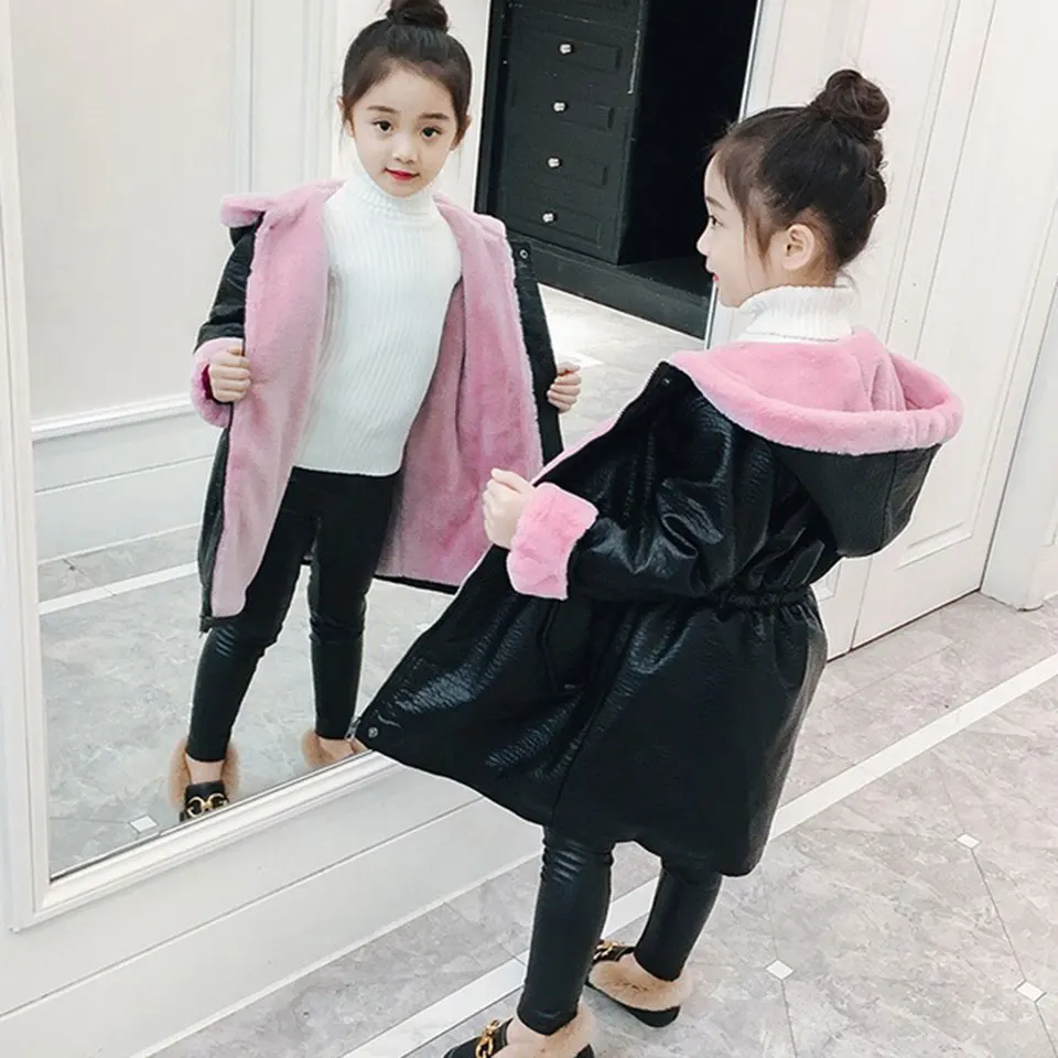 

Baby Girl Winter Clothes 3 Colors Wadded Jacket Outerwear Baby Girls Clothes Thick Children's Clothing Winter Warm Girls Coat