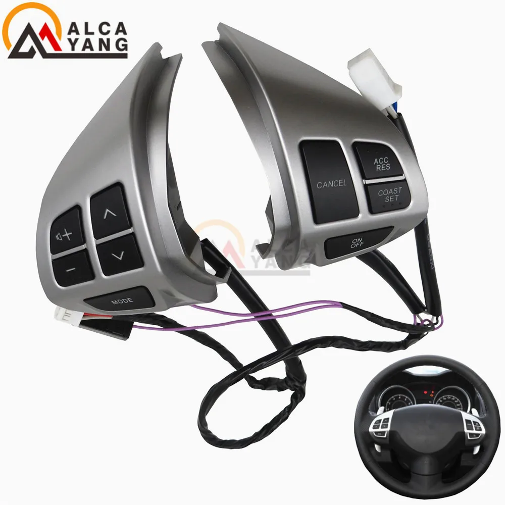 

Bluetooth Phone Cruise Control steering wheel switch Auto Spare Parts steering wheel buttons for Mitsubishi Outlander 2007-2012
