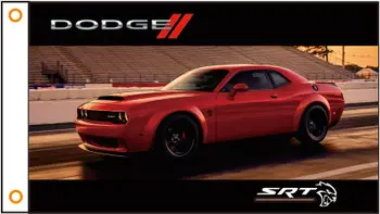 

car flag custom flag car DODGE STR banner 3x5ft 100% Polyester 125