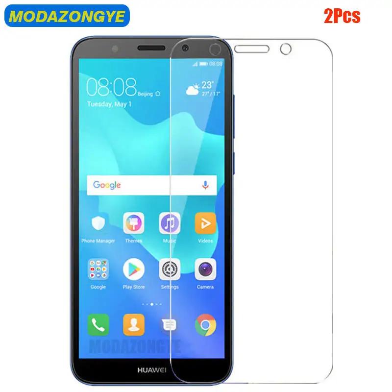 

2Pcs Tempered Glass Huawei Y5 Lite Screen Protector Huawei Y5 Lite 2018 Glass Huawei Y5 Lite 2018 Y 5 Lite DRA-LX5 DRA LX5 LX2