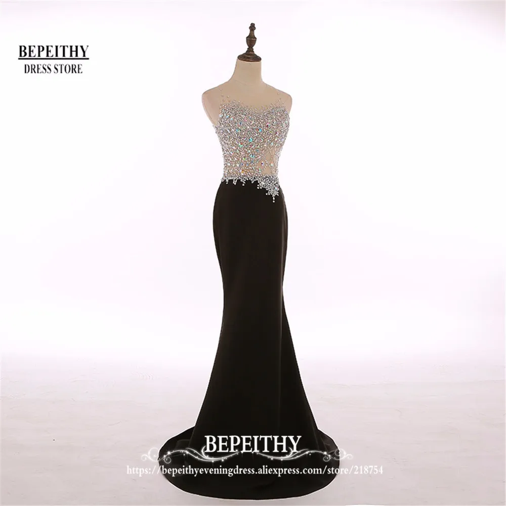 BEPEITHY Robe De Soiree Русалка бургундское длинное вечернее платье вечерние элегантные vestido de festa длинное платье для выпускного вечера с поясом