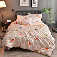 Promotion! Strawberry and Dot Cute Cartoon Printing 4PCS BED SET/bedding sets duvet cover Bedding sheet bedspread pillowcases цена Promotion! Strawberry and Dot Cute Cartoon Printing 4PCS BED SET/bedding sets duvet cover Bedding sheet bedspread pillowcases цены онлайн