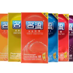 30 шт. Лидер продаж Качество интимные товары 6 видов натуральные латексные презервативы для мужчин взрослых лучший секс игрушки безопаснее