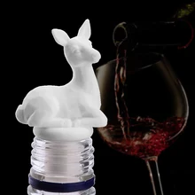 Кухонная барная посуда инструменты силиконовая смола животное собака кошка моделирование вино пробка бутылка герметичная пробка