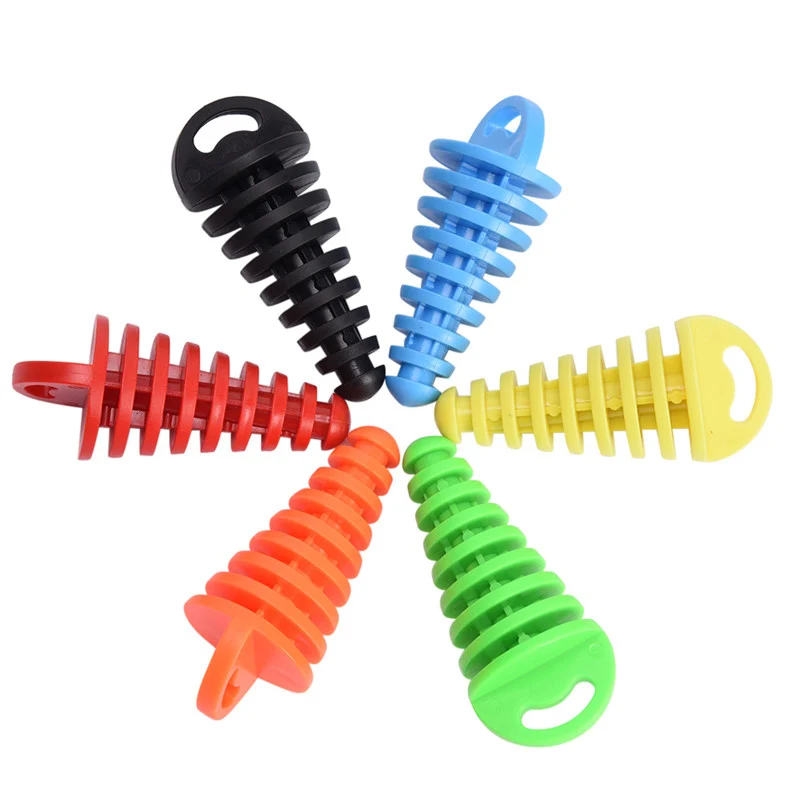 

Motorcycle Exhaust Pipe Motocross Tailpipe Air-bleeder Plug Exhaust Silencer Muffler Wash Plug Pipe Protector