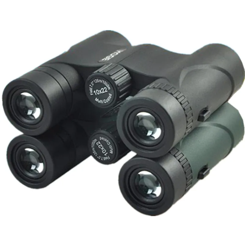 

10X22 High Power Binoculars Telescope Profesional Light Night Vision BAK4 Prism Zoom Optical Hunting Tools Spyglass