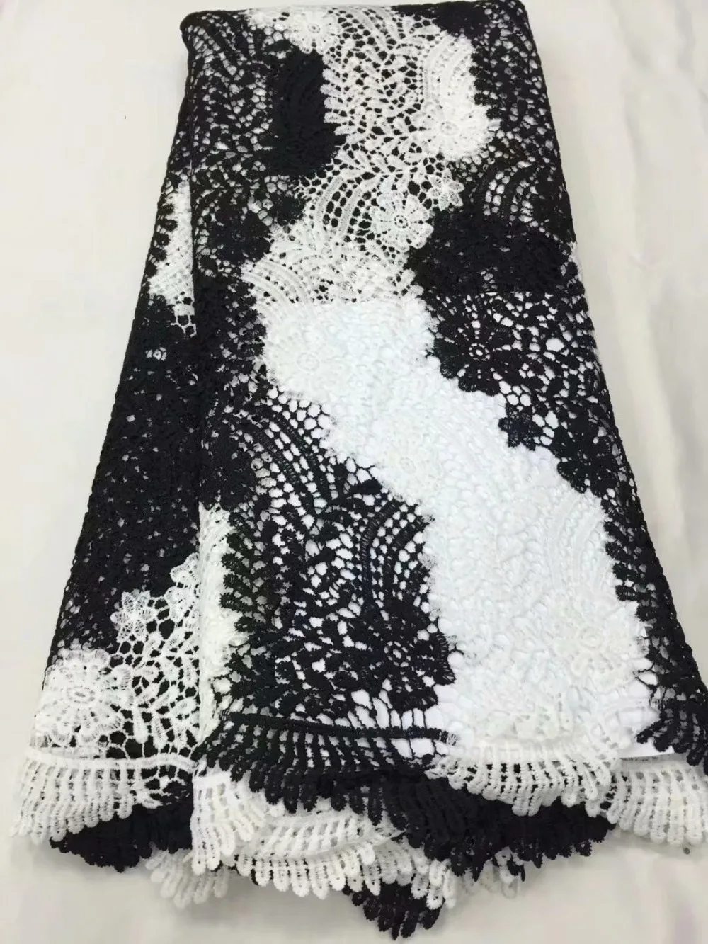 

Nigerian French Lace Fabrics 2019 African Tulle Lace Fabric High Quality African Tulle Lace Fabric For Wedding Dress