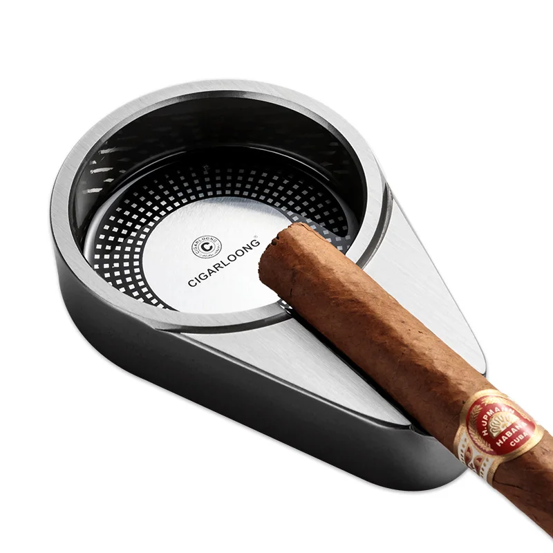 CIGARLOONG Cigar special ashtray stainless steel large decorative