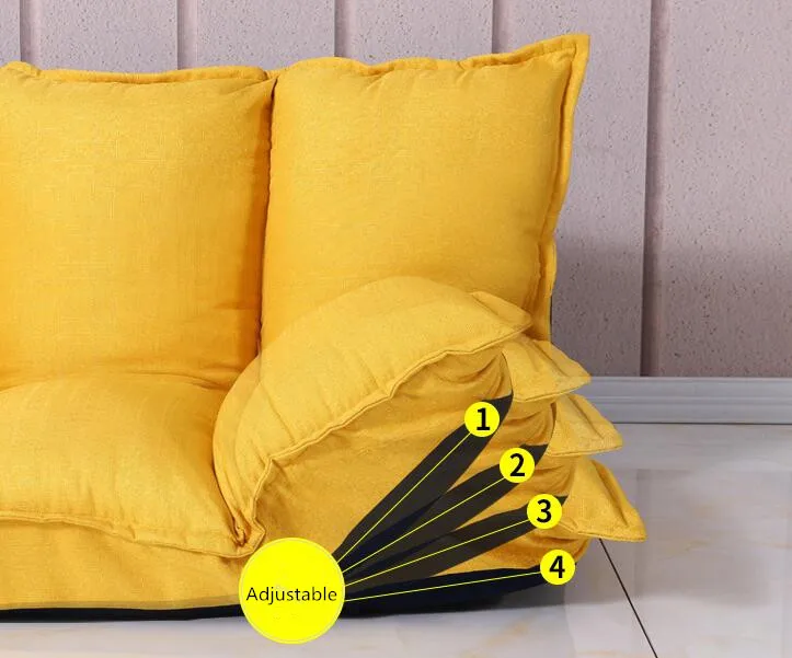 Japanese Tatami Floor Sofa Foldable Modern Leisure Sofa Bed Video Gaming Sofa For Living Room Furniture Home Couch Love Seat