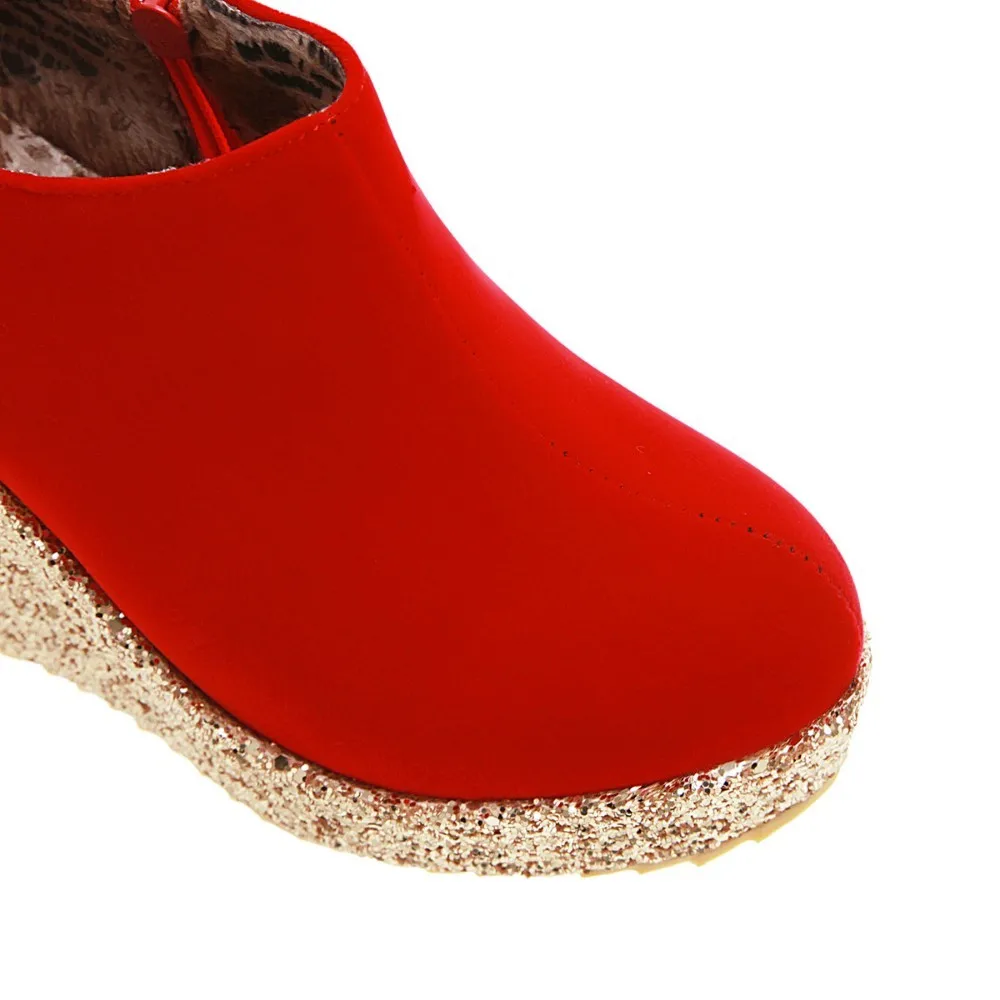 VIGOR/свежая женская обувь; туфли-лодочки на платформе; весенняя обувь; женские модельные туфли для вечеринки; осенние шикарные туфли-лодочки; обувь на танкетке 10 см; MY316