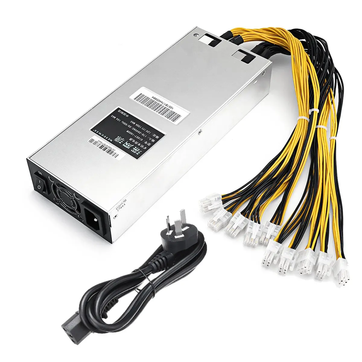 Fuente Amity Labs Amp1400x1 Fuente De Alimentación Para Minería De  Criptomonedas Amity Labs 1400W - Compatible Con Antminer S9, Varias Monedas  Y Algoritmos Fuente ASIC 1400W Minería Bitcoin