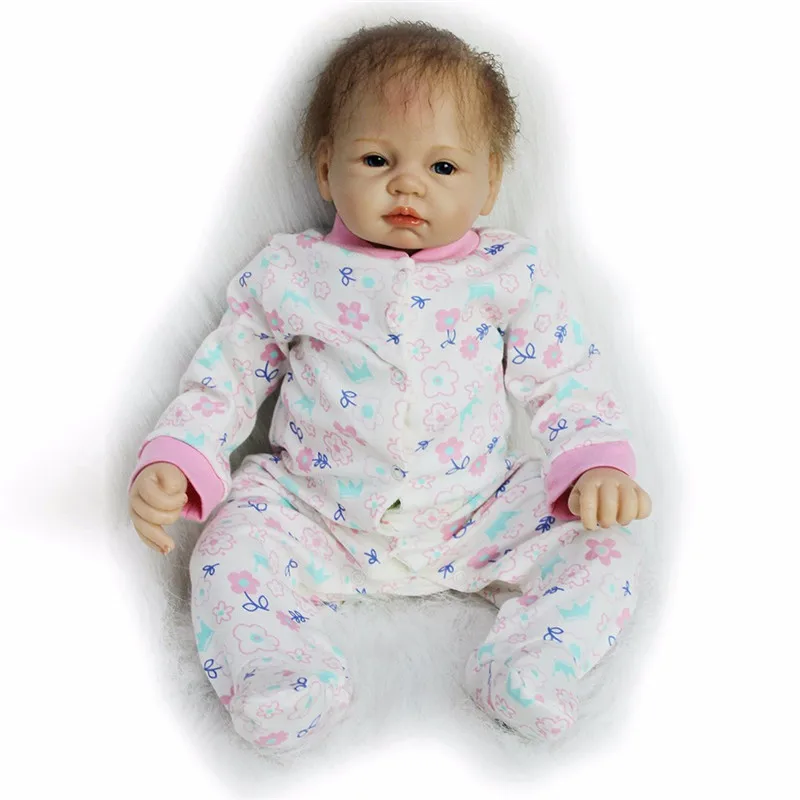 Bebe Reborn 22 дюймов куклы реборн Мягкие силиконовые виниловые куклы 55 см Reborn Baby Doll новорожденный реалистичный младенец Reborn кукла подарок на день рождения