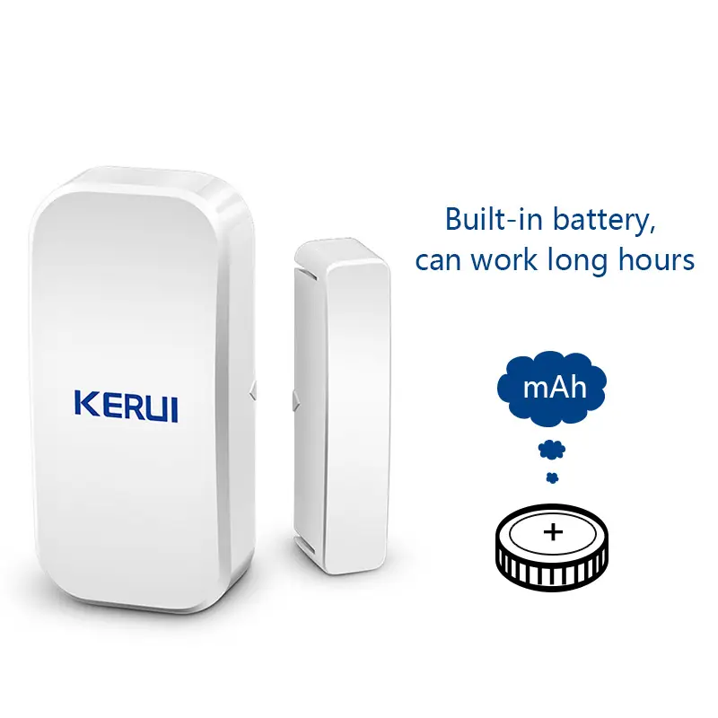 KERUI Wireless Door Magnetic Sensor Detector For Touch Keypad Panel GSM PSTN Home Security Burglar Voice Alarm System - Image 4