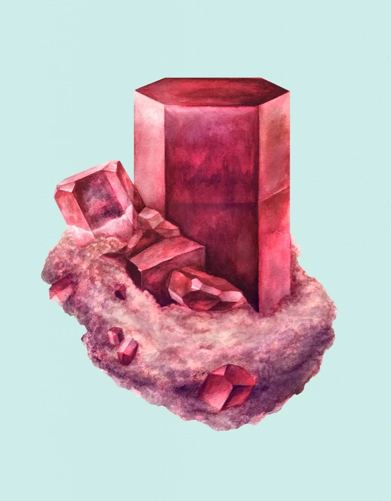 стилизованные кристаллы. кристаллы акварелью. минералы рисунок. кристаллы акварелью. минералы рисунок.