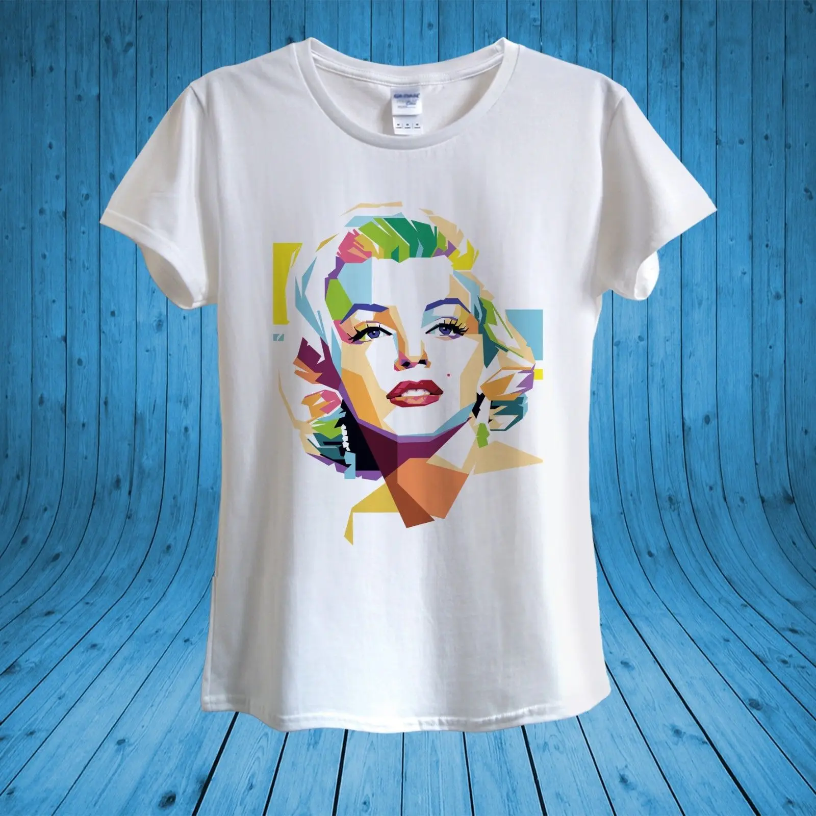 

Marilyn Monroe Legendary Famous Actress Model T-shirt 100% Cotton unisex women Cool Casual pride t shirt men Unisex New Fashion