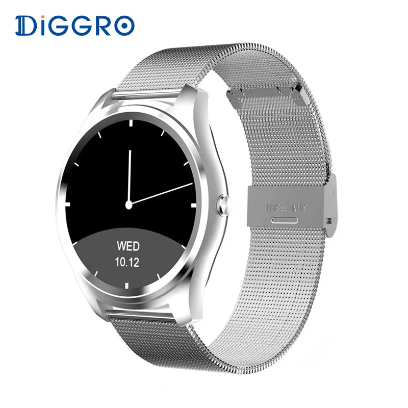 

Diggro DI03 Smart Watch Bluetooth 4.0 Heart Rate IP67 Waterproof MTK2502 Call SMS Reminder Pedometer For Android IOS PK K88H