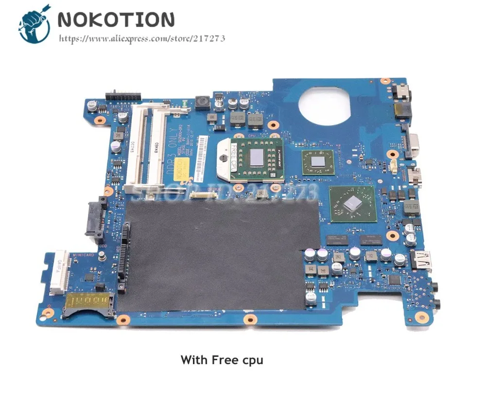 NOKOTION для samsung Φ R425 R425D материнская плата ноутбука HD7400M|Материнские платы