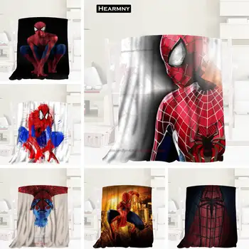 

New Arrival Spider Man Blankets 3D Printing Soft Blanket Throw On Home/Sofa/Bedding Portable Adult Travel Cover Blanket