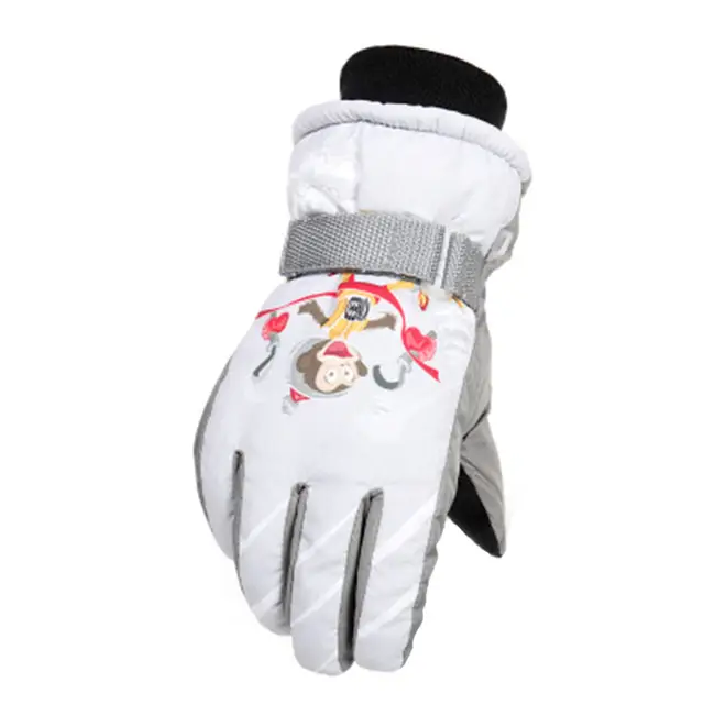 2018 Children Winter Gloves cute Warm Windproof Waterproof Kids Mittens