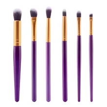 6pcs/set Makeup Brush Set Kit Contour Conclear Eyeshadow Eyebrow Lips Brushing Brushes Cosmetic Brush Kits Makeup Tools