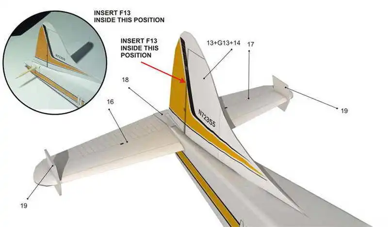 1:32, DHC-2, Бобер, самолет, 3D бумажная модель, космическая библиотечная бумага, ремесло, картонный домик для детей, бумажные игрушки